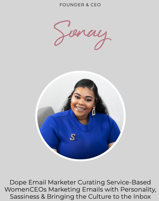 Founder and CEO Sonay