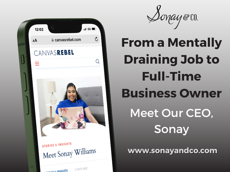 Canvas Rebel Interview with Sonay, CEO of Sonay and Co. Email Marketing 