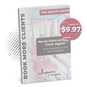 Book mockup of book more clients email templates download for $9.97